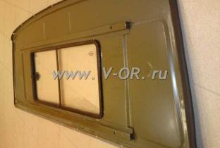 Установка раздвижного окна боковины салона УАЗ 452 в перегородку кабины Буханки.jpg